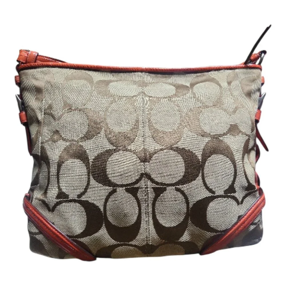 Coach Pre-loved Chelsea Katarina Signature Hobo Bag
